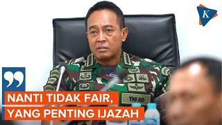 Alasan Tes Renang dan Tes Akademik Dicabut dari Syarat Seleksi Prajurit TNI