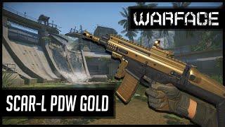 Warface Scar L PDW Gold e COOP Remasterizado