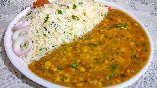 Dal Chawal Recipe।ढाबे वाली चना दाल और चावल बनाने का तरीका । Restaurant Style Dal Fry and Jeera Rice