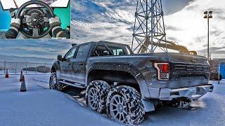 Hennessey Ford Veloci Raptor 6X6 | Offroading | Forza Horizon 5 | Thrustmaster T300 gameplay