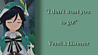 Venti asks you to stay! [M4A] Venti x Listener (Morning Kisses)