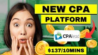 NEW CPA PLATFORM MAKES $137 EVERY 10 MINUTES! | Make Money Online 2025