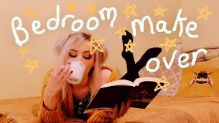 SMALL ROOM MAKEOVER  DIY + bedroom TOUR