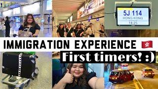 First Timers' Immigration Experience! ️ | Airport Guide! Let's go to Hong Kong! 