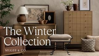 The McGee & Co. Winter Collection | Earthy & Inviting Living Room Tour