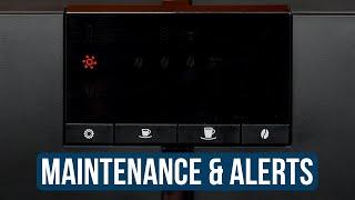 Alerts, Drip Tray & Dreg Drawer Maintenance on the JURA ENA 4 Espresso Machine