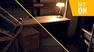 Resident Evil 7 Biohazard - Ray Tracing ON vs OFF Comparison