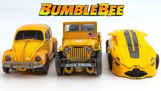 Transformers Movie Bumblebee Studio Series Cybertron Beetle Jeept Bumblebee Vehicles Car Robot Toys