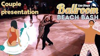 Ballroom Beach Bash 2018 Professional Latin Couple Presentation