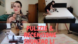 PULIZIE & RECENSIONE ASPIRAPOLVERE SHUNZAO L1 #shunzaozL1  #shunzao #shunzaotech