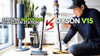 DYSON V15 vs SAMSUNG Bespoke Jet : Can Samsung Compete?