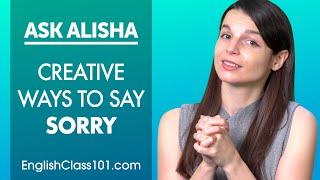 All the Ways to Say Sorry in English