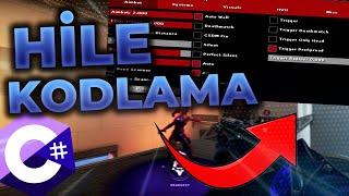 C# | FPS OYUNLARINDA HİLE KODLAMA + MENÜ YAPMA