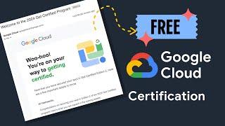 FREE Google Cloud Certification Vouchers | Get Google Cloud Certified for Free in 2024  #GCP #Google