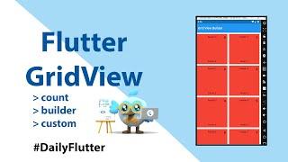 Grid View #DailyFlutter