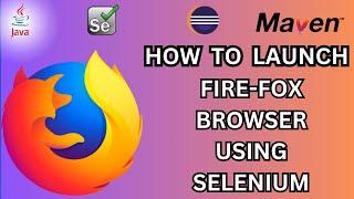 First selenium program Launching firefox Browser Using Selenium + Java firefox driver