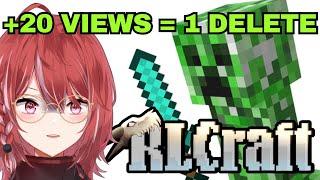 Deleting my Armor if I Get 60 Viewers | RLCraft