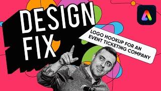 Design Fix: Logo Hookup for an Event Ticketing Company with Alex Lazaris