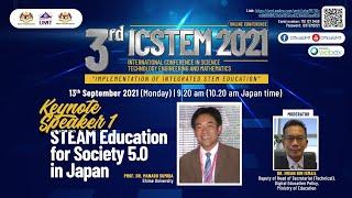 ((LIVE))@13/9/2021: 3RD STEM 2021 – Keynote Speaker 1