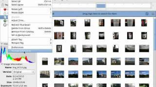 linux has a photo editor: f-spot review