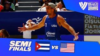 Diaz/Alayo vs. Crabb Tr./Brunner - Semi Final Highlights Guadalajara 2024 #BeachProTour