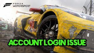Fix Forza Motorsport Microsoft Account Login Or Sign In Problem on PC