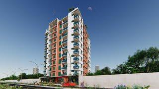 High Rise Residential Building Design || 3d Animation || Shelter Design & Development ||