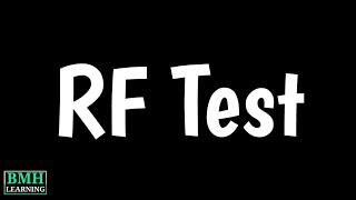 Rheumatoid Factor Test | RF Test |