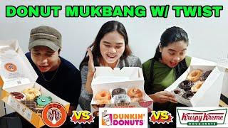 VLOG#6: Donut Mukbang Challenge with a Twist | J.CO vs. Dunkin Donuts vs. Krispy Kreme