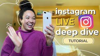 IN-DEPTH Instagram Live Tutorial | Everything you need to know to host Lives