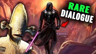 What happens if You REVEAL YOU'RE REVAN on Kashyyyk *rare dialogue* Knights of the Old Republic