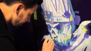 Linkin Park Exclusive : Mike Shinoda Paints [HD]