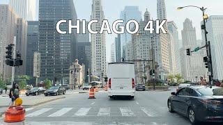 Chicago 4K Road Trip - Downtown to Indiana Dunes National Park - USA