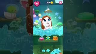 Angela is playing #mytalkingangela2 #angelaplaying #games #shortsfeed