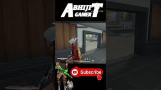 1v4 gameplay short video MR ABHIJIT GAMER #abhijeet #subcribe #freefire #shorts #shortvideo