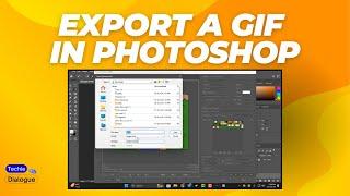 How to Export a GIF in Photoshop