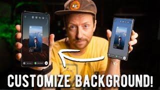 HOW TO ADD A BACKGROUND PHOTO WHEN SHARING A REEL TO STORIES!! // INSTAGRAM HACK 2022