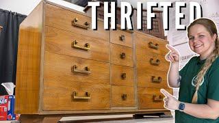 Budget Friendly THRIFT FLIP | MCM Dresser Makeover