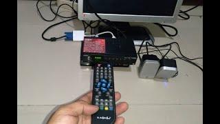 Trik STB TV Digital Ke Monitor PC Out Of Range Tidak Perlu Seting Di Monitor Lain Cukup Pakai Remote