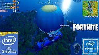 Fortnite Chapter 2 I Intel HD Graphics 405 128mb I Pentium N3710 1.60GHZ I 4GB RAM