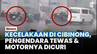 Pengendara Motor Tewas Usai Kecelakaan di Cibinong Bogor, Motornya Dibawa Kabur Pencuri