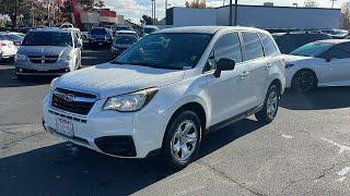 2017 Subaru Forester 2.5i CA Redding, Eureka, Red Bluff, Corning, Norther California