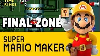 Sonic 1 Final Zone in Mario Maker!