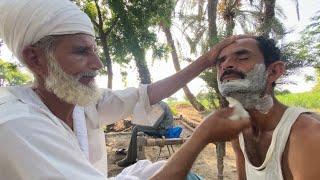 Asmr Fast Shaving with Old Barber 