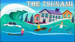 The tsunami class 8 english chapter 2 animated video in hindi full explanation from honeydew