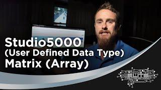 Studio5000 UDT (User Defined Data Type) Matrix(Array)