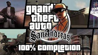 GTA SAN ANDREAS 100% Completion - Full Game Walkthrough (2K 50fps) [Renderhook] No Commentary