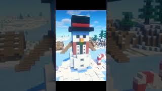 Minecraft Decor | Christmas Snowman