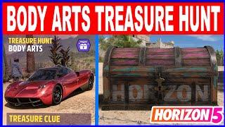 Forza Horizon 5 BODY ARTS Treasure Hunt - Treasure Chest Location