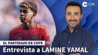 Lamine Yamal: "En cuanto me voy del defensa ya le veo asustado" | El Partidazo de COPE